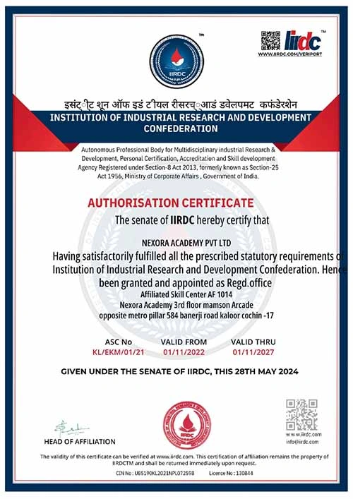 ISO Certification