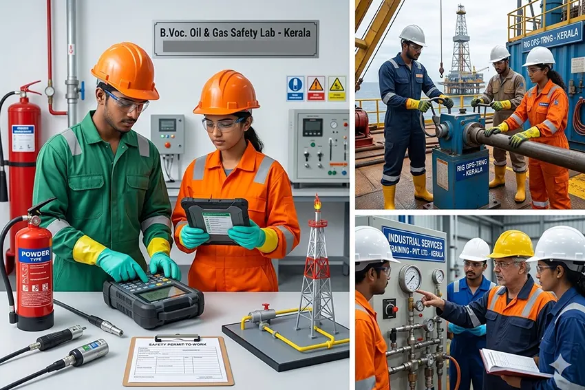 B.Voc in Oil & Gas Safety, Rig Operations & Industrial Services Course